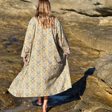 Indian Cotton Robe -PAISLEY
