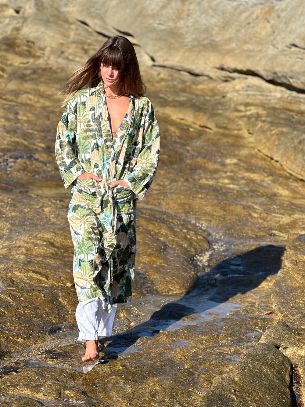 Indian Cotton Pjs - Jungle