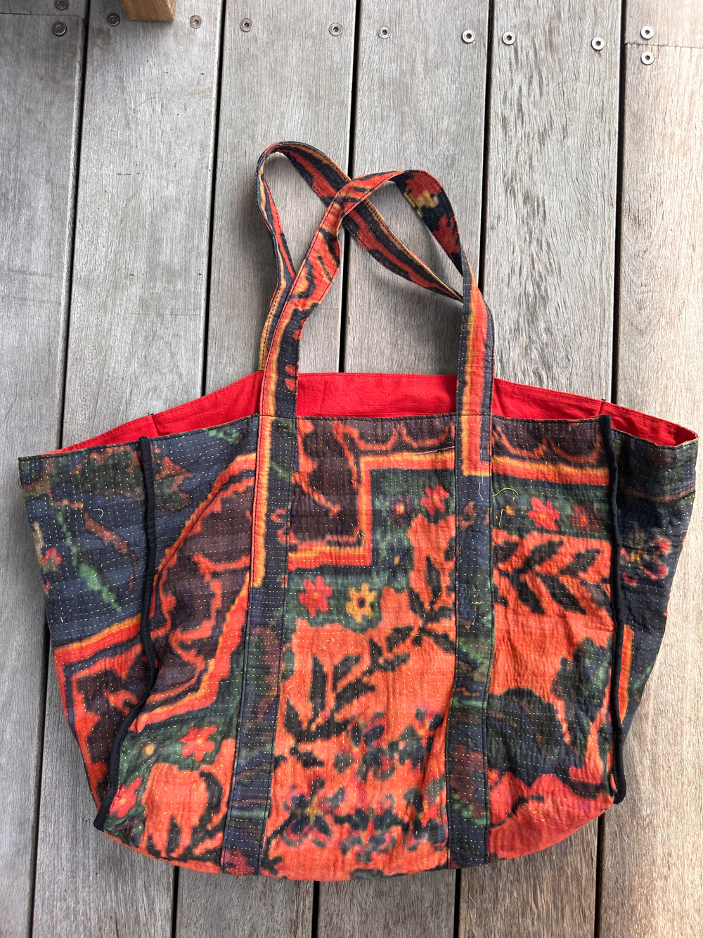 Printed cotton Market Bag
