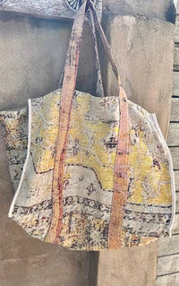 Digital print Kantha bag