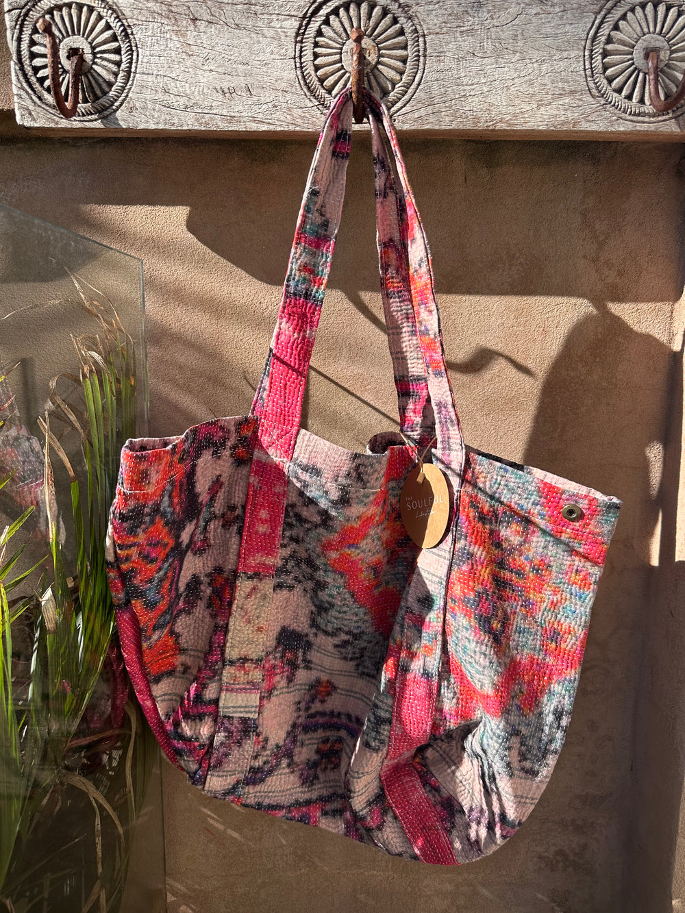 Vintage Kantha Bag