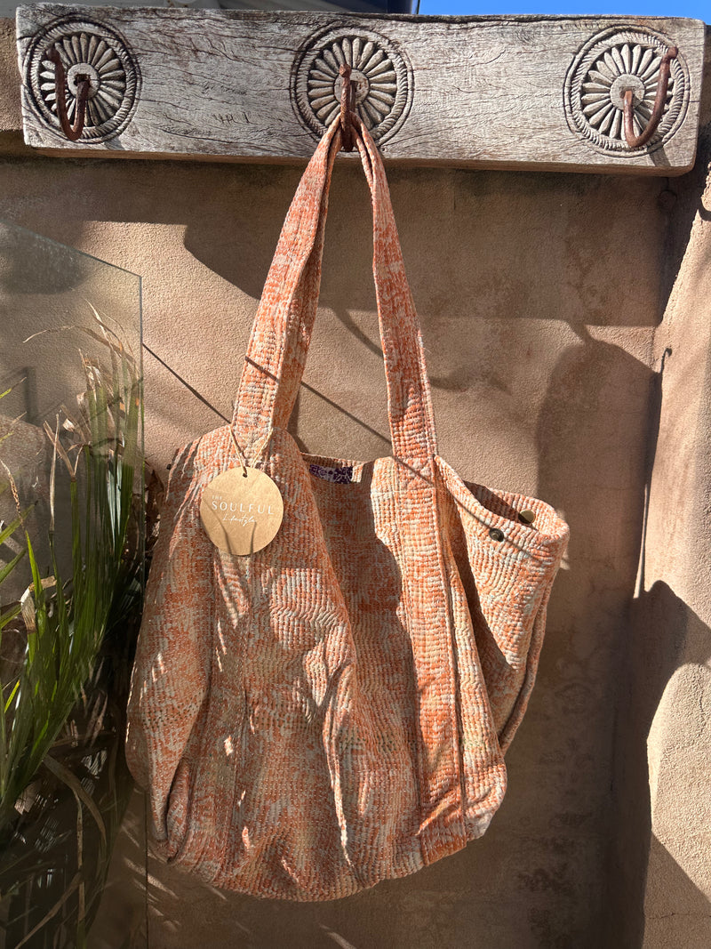 Vintage Kantha Bag