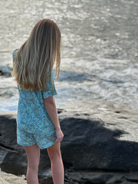 Indian Cotton Pjs - AQUA dreams
