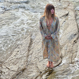 Indian Cotton Robe -PAISLEY