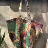 Vintage Kantha Bag Paisley