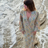 Indian Cotton Robe -PAISLEY
